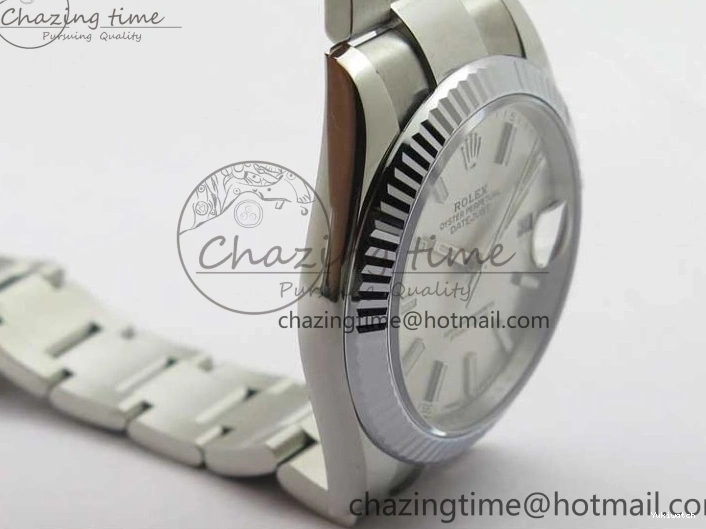 Edition DateJust 41 VSF 904L VS3235 Silver Bracelet 126334 Best on Dial 1:1 SS Oyster 0506
